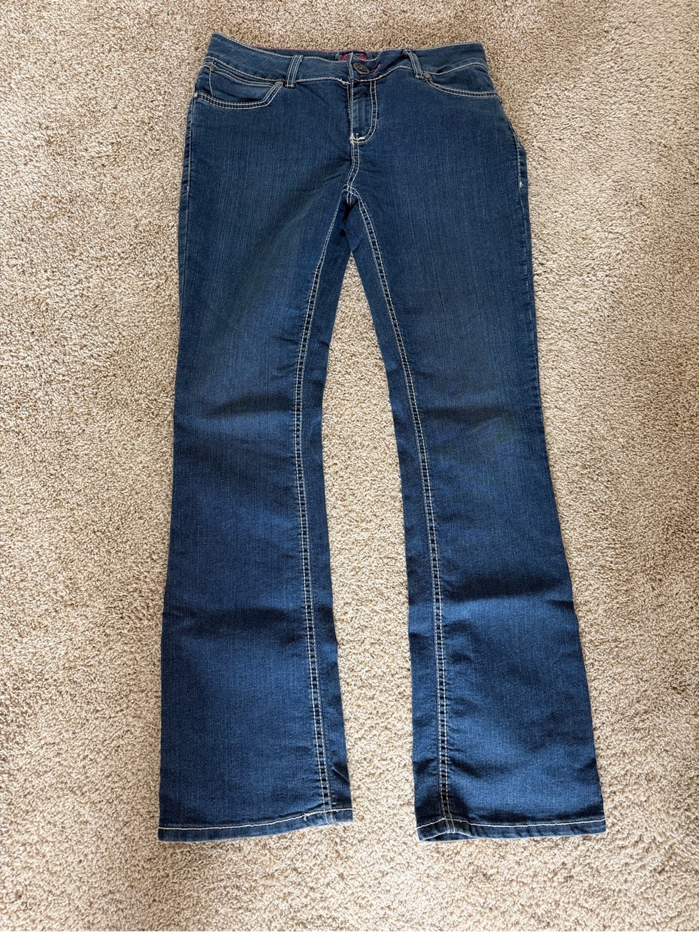 Wrangler Women's Dark Blue Flare Jeans
